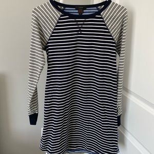 Jcrew long sleeved nightgown. Worn once Size XXXS.